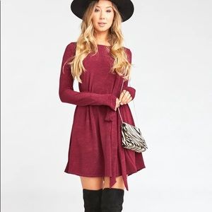 NWT Show Me Your MuMu Women's Toby Tie Dress